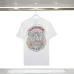 Casablanca T-Shirts fashionable cotton Green/White/Black #B48490
