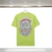 Casablanca T-Shirts fashionable cotton Green/White/Black #B48490