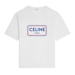 Celine T-Shirt White #B63661