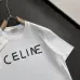 Celine T-Shirts for MEN Black/White #B46830