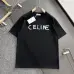 Celine T-Shirts for MEN Black/White #B46830