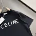 Celine T-Shirts for MEN Black/White #B46830