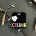 Celine T-Shirts for MEN Black/White #B46831