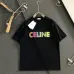 Celine T-Shirts for MEN Black/White #B46831