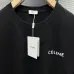 Celine T-Shirts for MEN Black/White #B47450