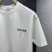 Celine T-Shirts for MEN Black/White #B47450