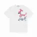 Chanel T-Shirts Color logo Black/White #B46844