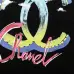 Chanel T-Shirts Color logo Black/White #B46844