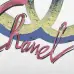 Chanel T-Shirts Color logo Black/White #B46844