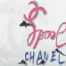 Chanel T-Shirts Color logo Black/White #B46844