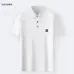 Chanel T-Shirts Polo for man mercerized Black/White  #B46568