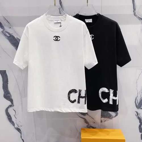 Ch**el T-Shirts Black/White #B46849