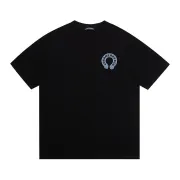 Buy Chrome Hearts New York Horseshoe Pocket Tee Black/White #B53672
