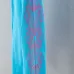 Chrome Hearts Long Sleeve T-shirt Horseshoe Cross Logo Print, Turquoise Blue, Black #A68766