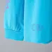 Chrome Hearts Long Sleeve T-shirt Horseshoe Cross Logo Print, Turquoise Blue, Black #A68766