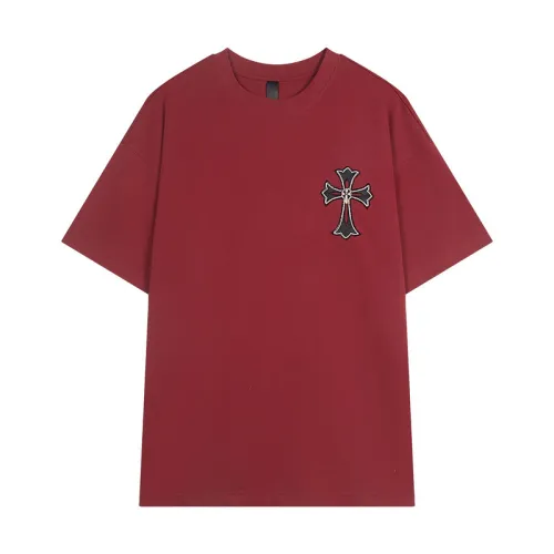 Chrome Hearts T-shirt for MEN Black/Red #B50151