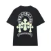 Chrome Hearts T-shirt for MEN Black/White #B49260