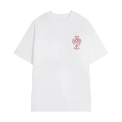 Chrome Hearts T-shirt for MEN Black/White #B50152