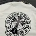 Chrome Hearts T-shirt for MEN Black/White #B50207