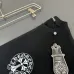 Chrome Hearts T-shirt for MEN Black/White #B50207