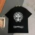 Chrome Hearts T-shirt for MEN Black/White #B50207