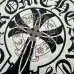 Chrome Hearts T-shirt for MEN Black/White #B50207
