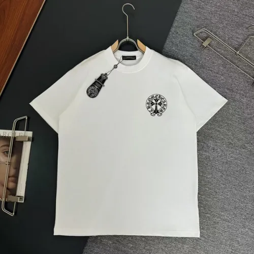 Chrome Hearts T-shirt for MEN Black/White #B50207