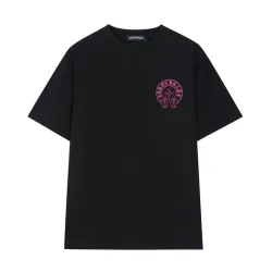 Chrome Hearts T-shirt for MEN Black/White #B50649