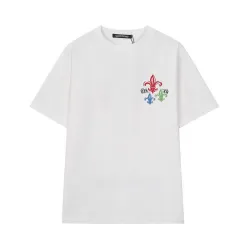 Chrome Hearts T-shirt for MEN Black/White #B51094