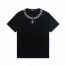 Chrome Hearts T-shirt for MEN cross Black/White #B46842
