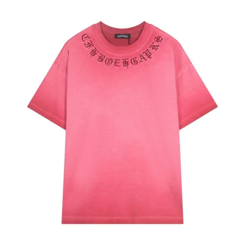 Chrome Hearts T-shirt for MEN high quality Red/Grey #B49573
