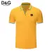 D&G T-Shirts Polo for MEN Black/White/Yellow/Blue/Grey/Red #B46581