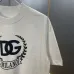 D&G T-Shirts for MEN Black/White #B46924