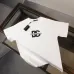D&G T-Shirts for MEN Black/White #B46926