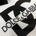 D&G T-Shirts for MEN Black/White #B46926