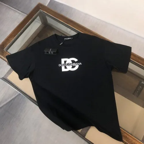 D&G T-Shirts for MEN Black/White #B46926