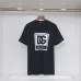 D&G T-Shirts for MEN Black/White #B49921