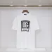 D&G T-Shirts for MEN Black/White #B49921