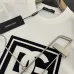 D&G T-Shirts for MEN Black/White #B50205