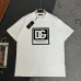 D&G T-Shirts for MEN Black/White #B50205
