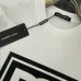 D&G T-Shirts for MEN Black/White #B50205