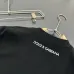 D&G T-Shirts for MEN Black/White #B50205