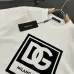 D&G T-Shirts for MEN Black/White #B50205
