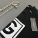 D&G T-Shirts for MEN Black/White #B50205