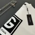 D&G T-Shirts for MEN Black/White #B50205