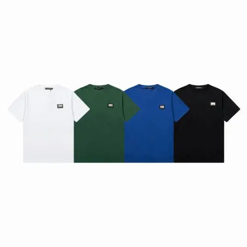 D&G T-Shirts for MEN Black/White/Blue/Green #B46922