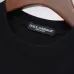 D&G T-Shirts for MEN Embroidered Cotton Tees White/Black #B48476