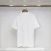 D&G T-Shirts for MEN Embroidered Cotton Tees White/Black #B48476
