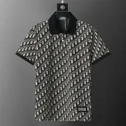 Dior T-shirts Polo for men printed full #B46577