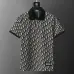 Dior T-shirts Polo for men printed full #B46577